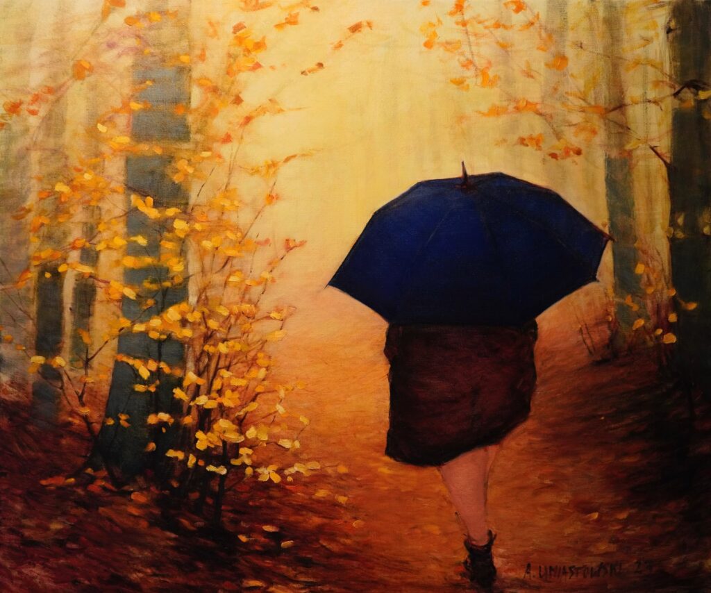 Parasol, rok 2023, wymiar 100x120 cm